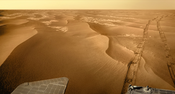 The Dunes of Meridiani Plain