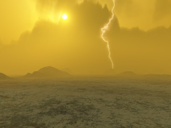 Artist's concept of Venus's forbidding surface. (ESA/MPS/DLR/IDA)