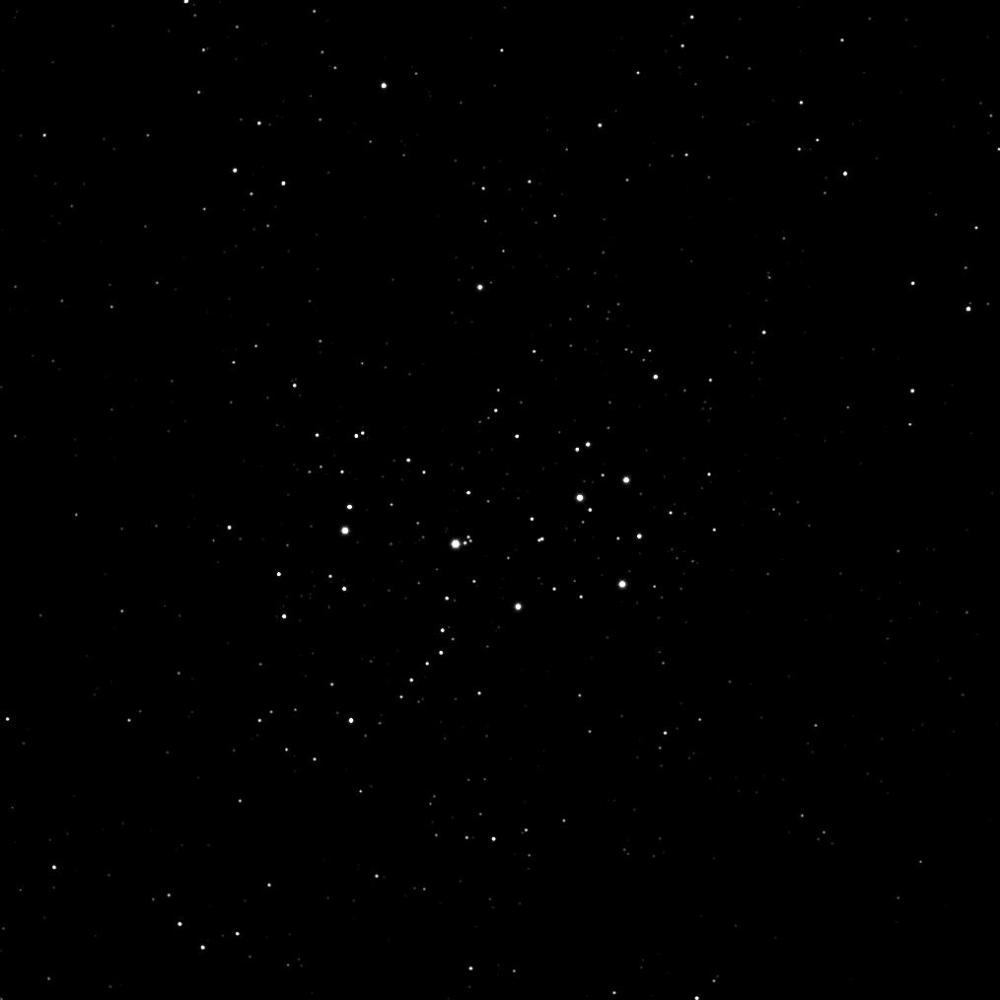 The Pleiades Seen From Saturn