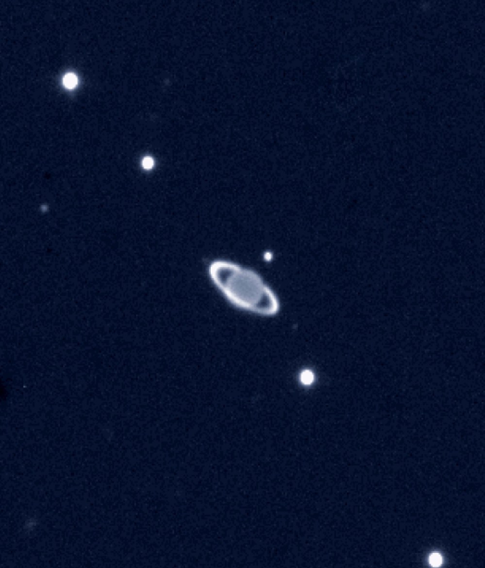 Distant Ringed Uranus