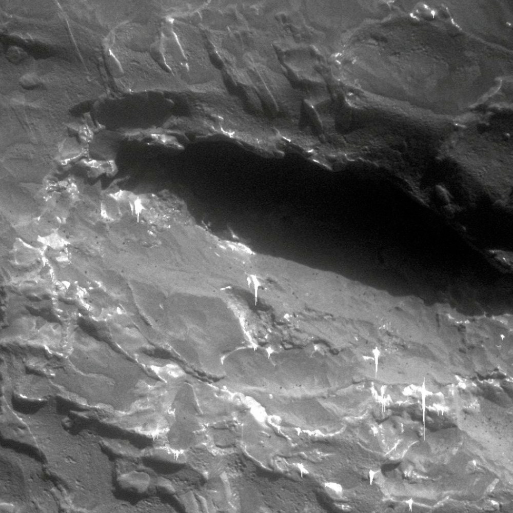 meteorite_detail Close-up of newly discovered meteorite on Mars