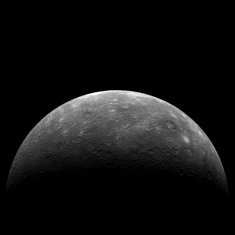 MESSENGER's latest image of Mercury