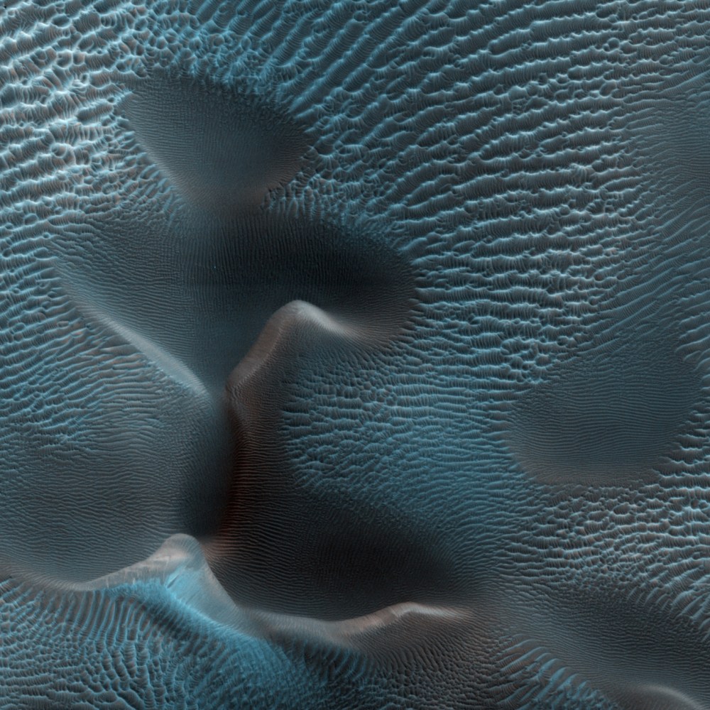 anthrodunes Recent image from the HiRISE camera