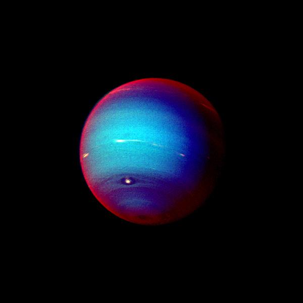 Neptune in "False Color" (NASA/JPL)