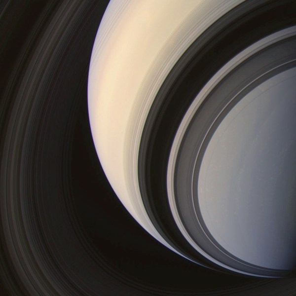 Color-composite Cassini image of Saturn (NASA/JPL/SSI & J. Major)