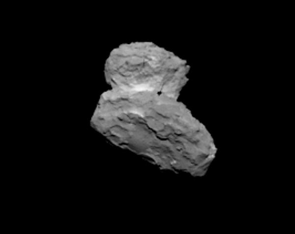 Comet 67P/C-G on Aug. 1, 2014 from 1,000 km (ESA/Rosetta/MPS for OSIRIS Team MPS/UPD/LAM/IAA/SSO/INTA/UPM/DASP/IDA)