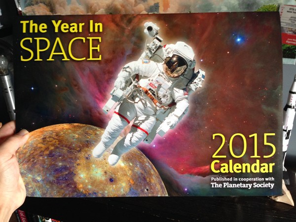 The 2015 Year in Space calendar -- full of awesome space info!