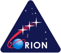 The Orion mission logo.