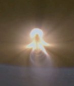 A look back through Orion's reentry plasma trail (NASA)