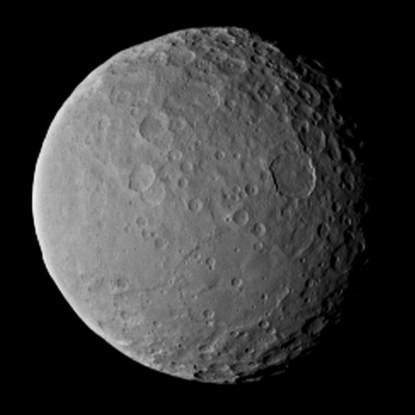 Image of Ceres captured by Dawn on Feb. 19, 2015. 