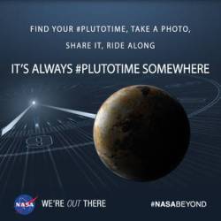 It's always #PlutoTime somewhere! (Yes, literally.)