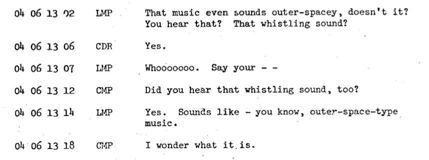 Apollo 10’s “Outer-Space-Type Music” Explained – Lights in the Dark