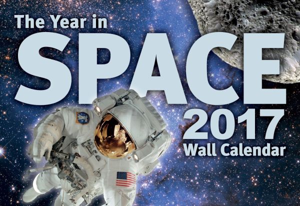 If The Year in Space calendar were any more densely packed with information it would become a black hole. And try hanging one of those on your wall.