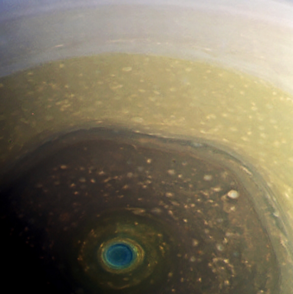 RGB color-composite of Saturn from raw images acquired on Feb. 13, 2017. (NASA/JPL-Caltech/SSI/Jason Major)